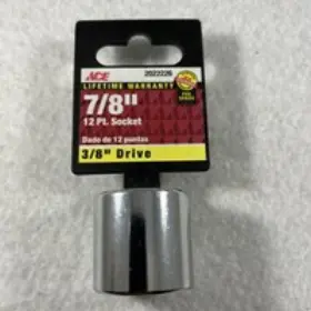 02283 ACE Drive Shallow Socket
