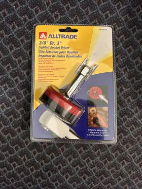Alltrade 420035 3/8 Lighted Socket Driver New