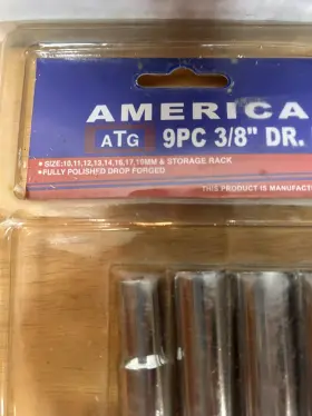 71237-71238 AMERICAN TOOL GROUP Socket Set #2