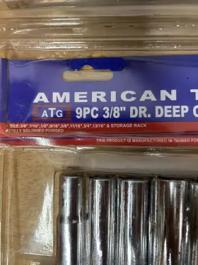 71237-71238 AMERICAN TOOL GROUP Socket Set #3
