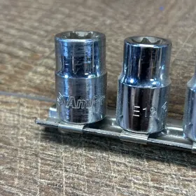 T33201 AMPRO Socket Set E8 E10 E12 E14 Star #2