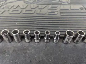 10-018 ARMSTRONG Tools Shallow Socket Set Gmtk #3