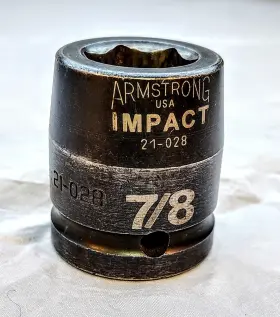 21-028 ARMSTRONG Point Impact Socket Drive