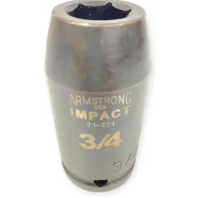 21-224 ARMSTRONG Drive Point Impact Socket #2