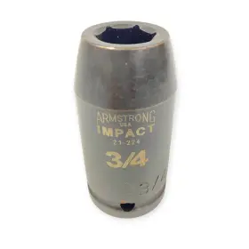 21-224 ARMSTRONG Drive Point Impact Socket