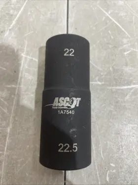 Ascot 1a7540 1/2 Inch Drive 22mm X 22.5mm Flip Socket