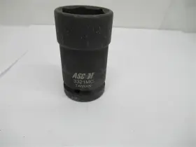 Ascot 3321mc 1 Inch Drive 6pt 41mm X 21mm Square Impact Socket Ascot 3321mc 1 Inch Drive 6pt 41mm X 21mm Square Impact Socket