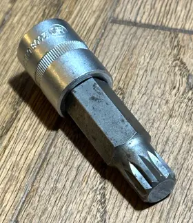 Assenmacher 6500x-18 Ast Tools 18mm Triple Square Spline Bit Driver Socket 1/2 Inch Vw Rear Axle Bolt