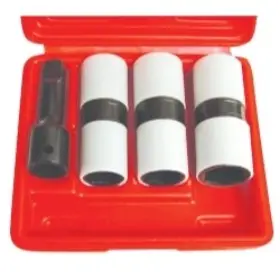 Astro Pneumatic 78803 3 Pc. 1/2 Inch Drive Thin Wall Flip Impact Socket Set With