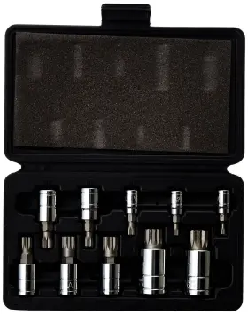 Atd 663126137823 Tools 13782 10piece Triple Square Spline Bit Socket Set