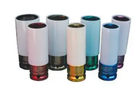 Atd Tools 4357 Sae/metric Protective Impact Socket Set 7 Pc