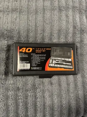 PSO40 AUTOZONE Ratchet Socket Set Tool Kit