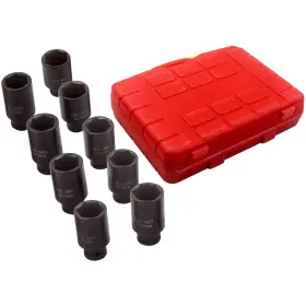 2DFWOM BFO Impact Axle Hub Nut Socket Set Drive