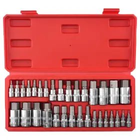 2UQR4K BFO Hex Bit Socket Set Drive Steel S2 Imperial