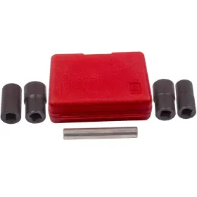 HWF15L BFO Twist Socket Lug Nut Lock Remover Straight Rod Kit