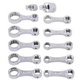 Bfo K7dh3i 12pcs 3/8 Inch Drive Torque Adapter Extension Set Sae 12-point Socket 5/16 -1 Bfo K7dh3i 12pcs 3/8 Inch Drive Torque Adapter Extension Set Sae 12-point Socket 5/16 -1