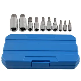 KNRS58 BFO Triple Square Bit Spline Socket Drive Set Crv