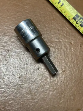 HW9447 BLACKHAWK Drive Hex Allen Head Socket #2