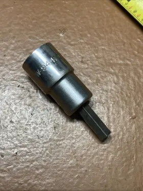 HW9447 BLACKHAWK Drive Hex Allen Head Socket #3