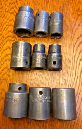 UW1630 BLACKHAWK MAC Impack Sockets Set