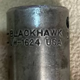 UW-1624 BLACKHAWK Point Drive Shallow Impact Socket #3