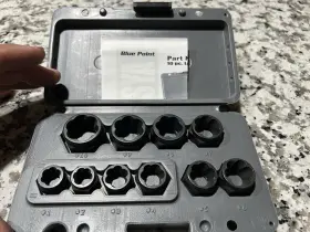 110STSYA BLUE POINT Snap Drive Twist Socket Set Extractor
