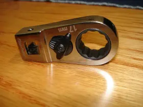 BFCRM17A BLUE POINT Ratcheting Crowfoot Wrench