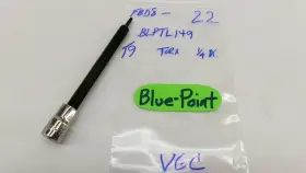 Blue Point Blptl149 Blue-point Tools 1/4 Inch Drive T9 Long Torx Bit Socket Usa Nice Blue Point Blptl149 Blue-point Tools 1/4 Inch Drive T9 Long Torx Bit Socket Usa Nice