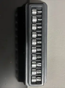 BLPTS14 BLUE POINT Drive Torx Stubby Bit Socket Set