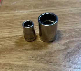U120-U220 BLUE-POINT BY SNAP-ON Shallow Sockets Drive