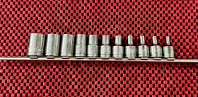 E4-E20 BLUE POINT Snap Female Torx Socket Set #3