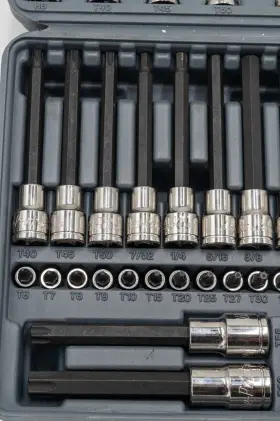 THC87 BLUE POINT Torx Hex Bit Socket Set #2