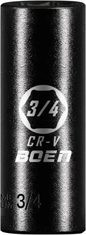 Boen Boen-34-12 1/2 Inch Drive Deep Impact Sockets Premium Socket 3/4