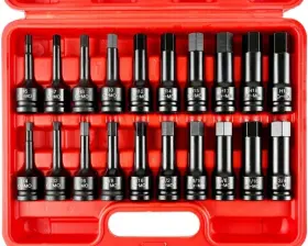 HZ012 Drive Master Impact Hex Bit Set Driver Socket Allen