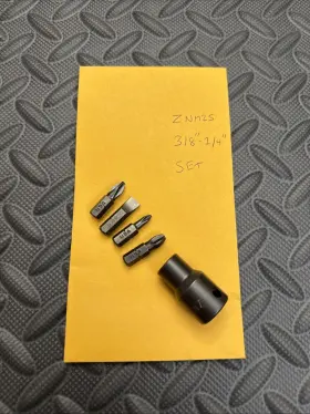 ZNM25 BROWNELLS Inpact Driver Hex Bit Holder Set