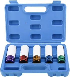 TH6819 BTSHUB Lug Nut Impact Socket Set Wall Wheel Protector