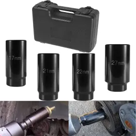 Bu-auto Buqp1160 Crank Bolt Socket Set 17mm 21mm 22mm 27mm Harmonic Balancer