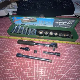 CV3821 BUFFALO Drive Point Standard Socket Set