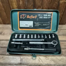 02-417M BUFFALO TOOLS Ratchet Socket Set Drive