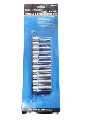 ADSCV113T CAL HAWK Female Socket Set Star