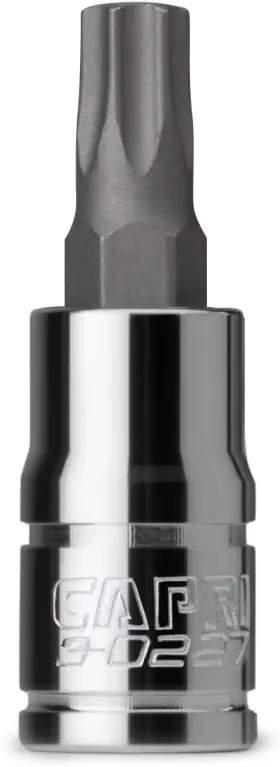3-0227 CAPRI TOOLS Bit Socket Drive T30 Star