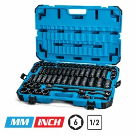 5-5000 CAPRI TOOLS Drive Master Impact Socket Set
