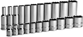 CP16301-22SSD CAPRI TOOLS Drive Shallow Socket Set