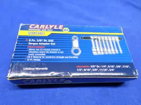 TAS38109 CARLYLE BY NAPA Drive Torque Adapter Set