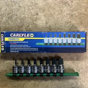 BSTS3808 CARLYLE CLEARANCE Multispline Bit Sckt Set Napa Top