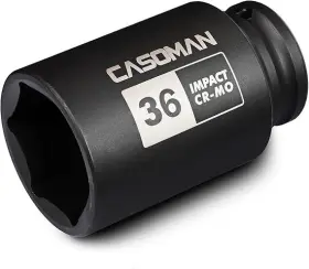 445017035066 CASOMAN Drive Impact Socket Point Axle Nut