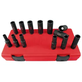 Chicago Pneumatic 8940164451 Ss3113dg - 3/8 Inch Sq Deep Mag Metric Imp Socket Set 13 Pcs