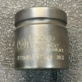 Chicago Pneumatic C39645 1 Inch Drive 1-1/4 Hex Deep Impact Socket 6 Point - C