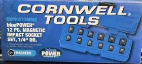 CBPI0212MMS CORNWELL Drive Magnetic Socket Set Point