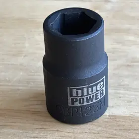 CBPI25M CORNWELL Shallow Impact Socket Drive Point Bluepower